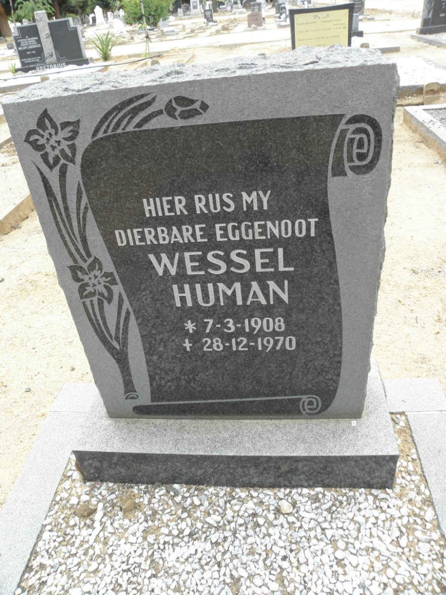 HUMAN Wessel 1908-1970