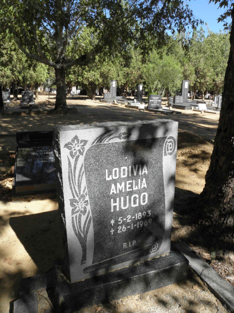 HUGO Lodivia Amelia 1893-1969