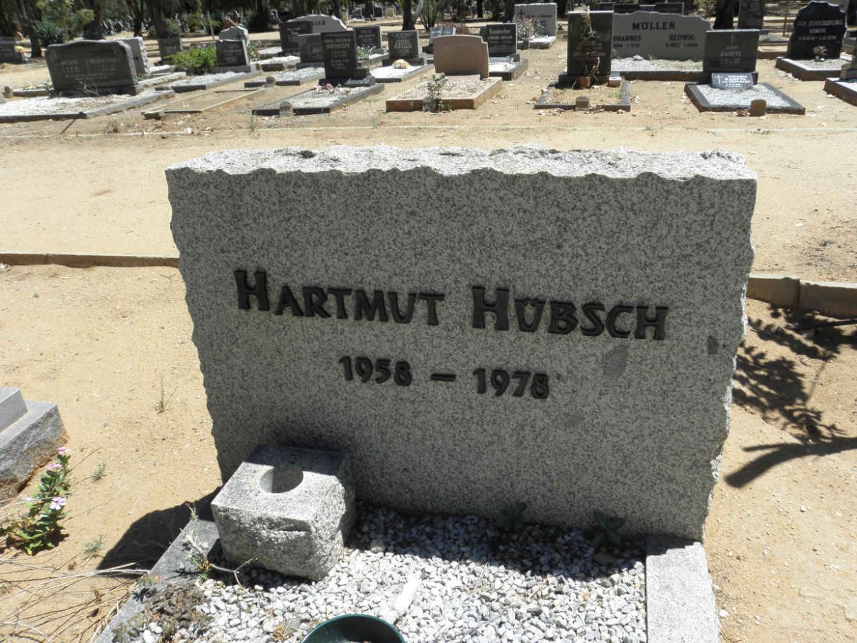HÜBSCH Hartmut 1958-1978 