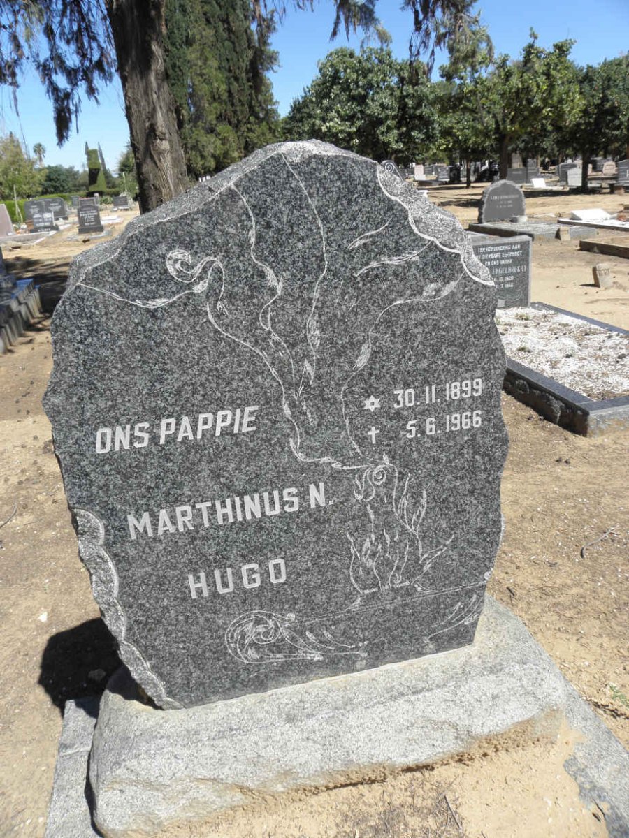 HUGO Marthinus N. 1899-1966