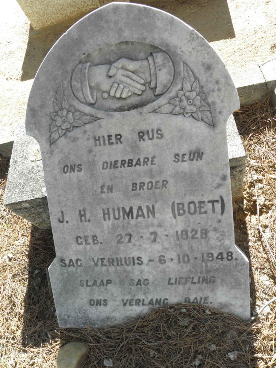 HUMAN J.H. 1928-1948