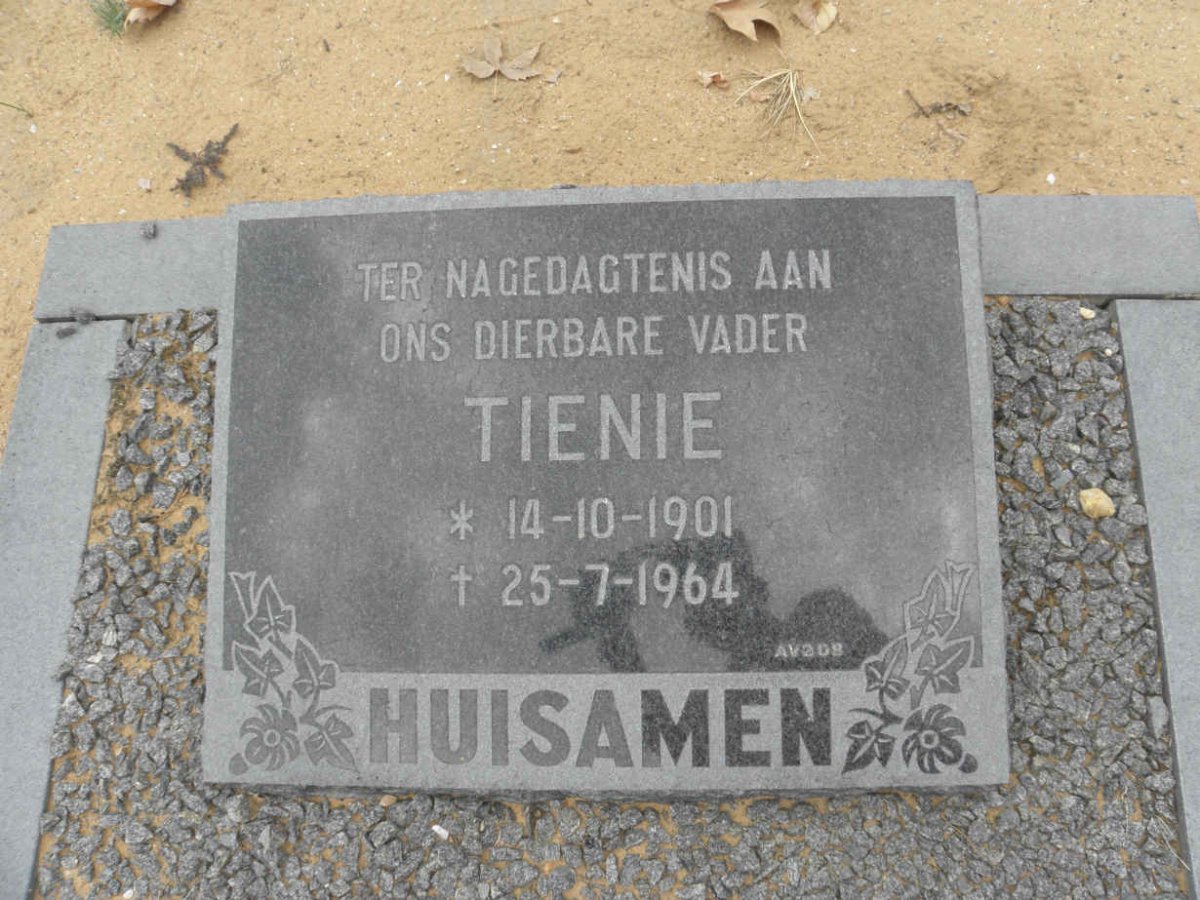 HUISAMEN Tienie 1901-1964