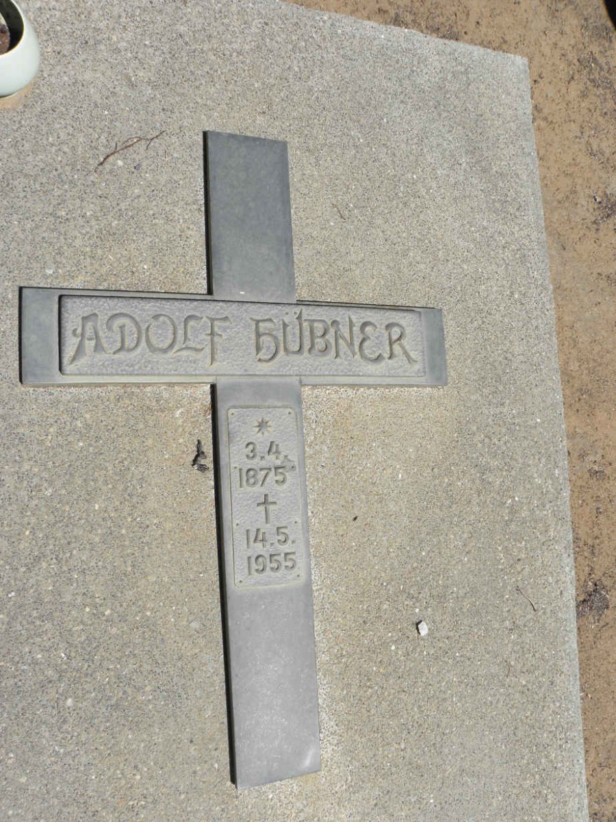 HÜBNER Adolf 1875-1955
