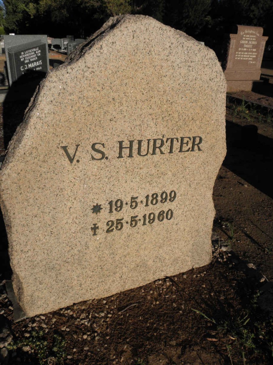 HURTER V.S. 1899-1960