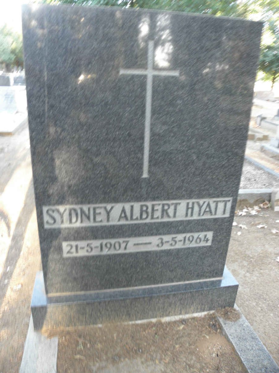 HYATT Sydney Albert 1907-1964