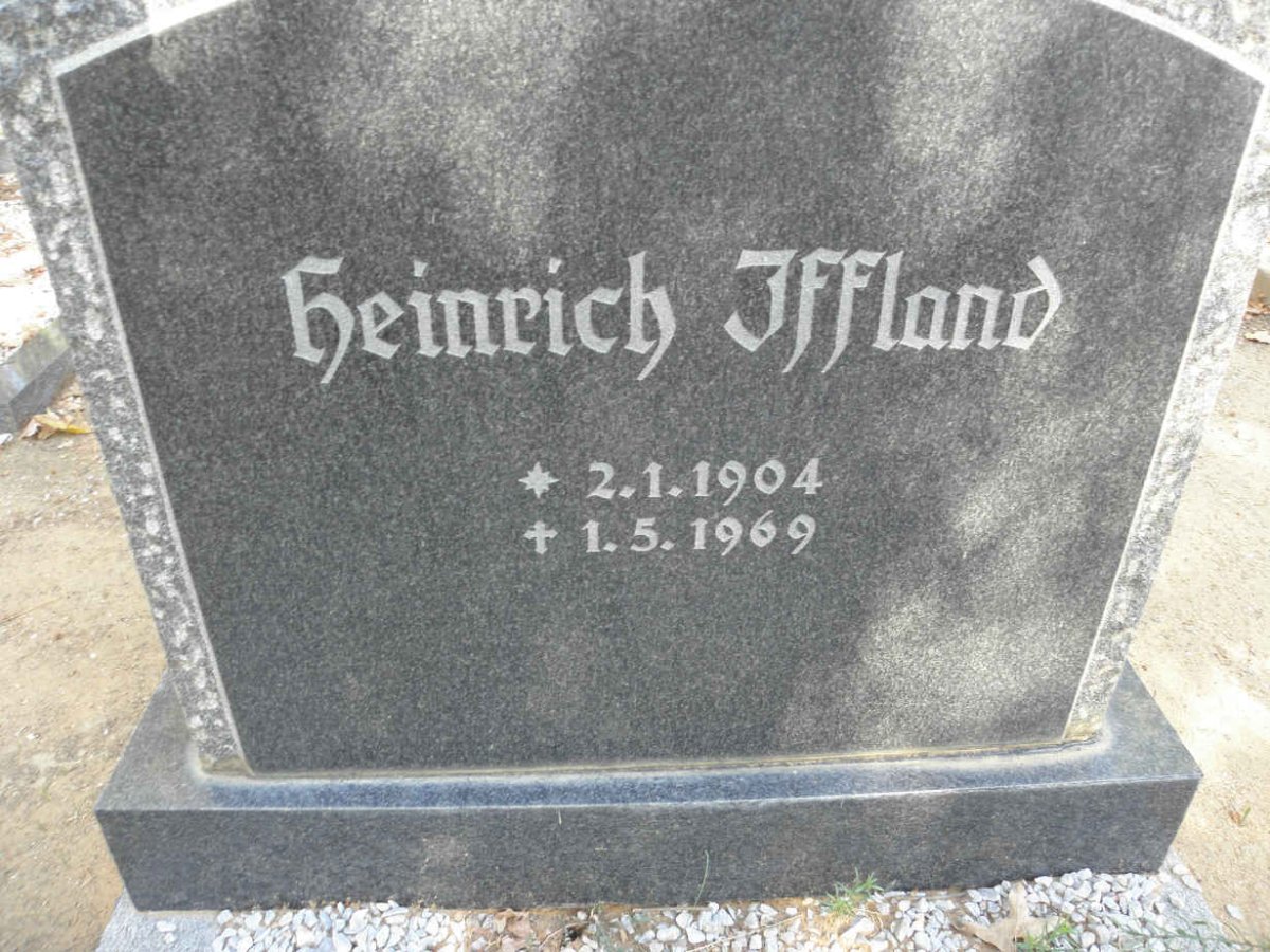 ISSLAND Heinrich 1904-1969