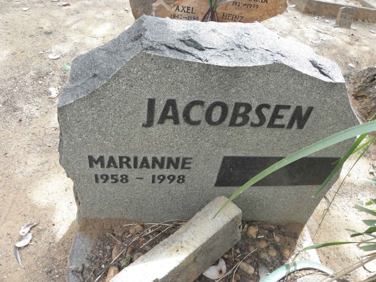JACOBSEN Marianne 1958-1998