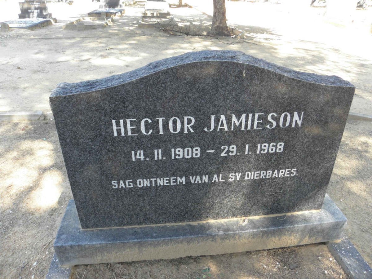 JAMIESON Hector 1908-1968