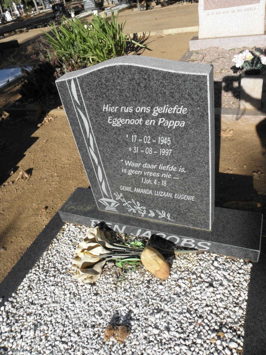 JACOBS Ben 1945-1997