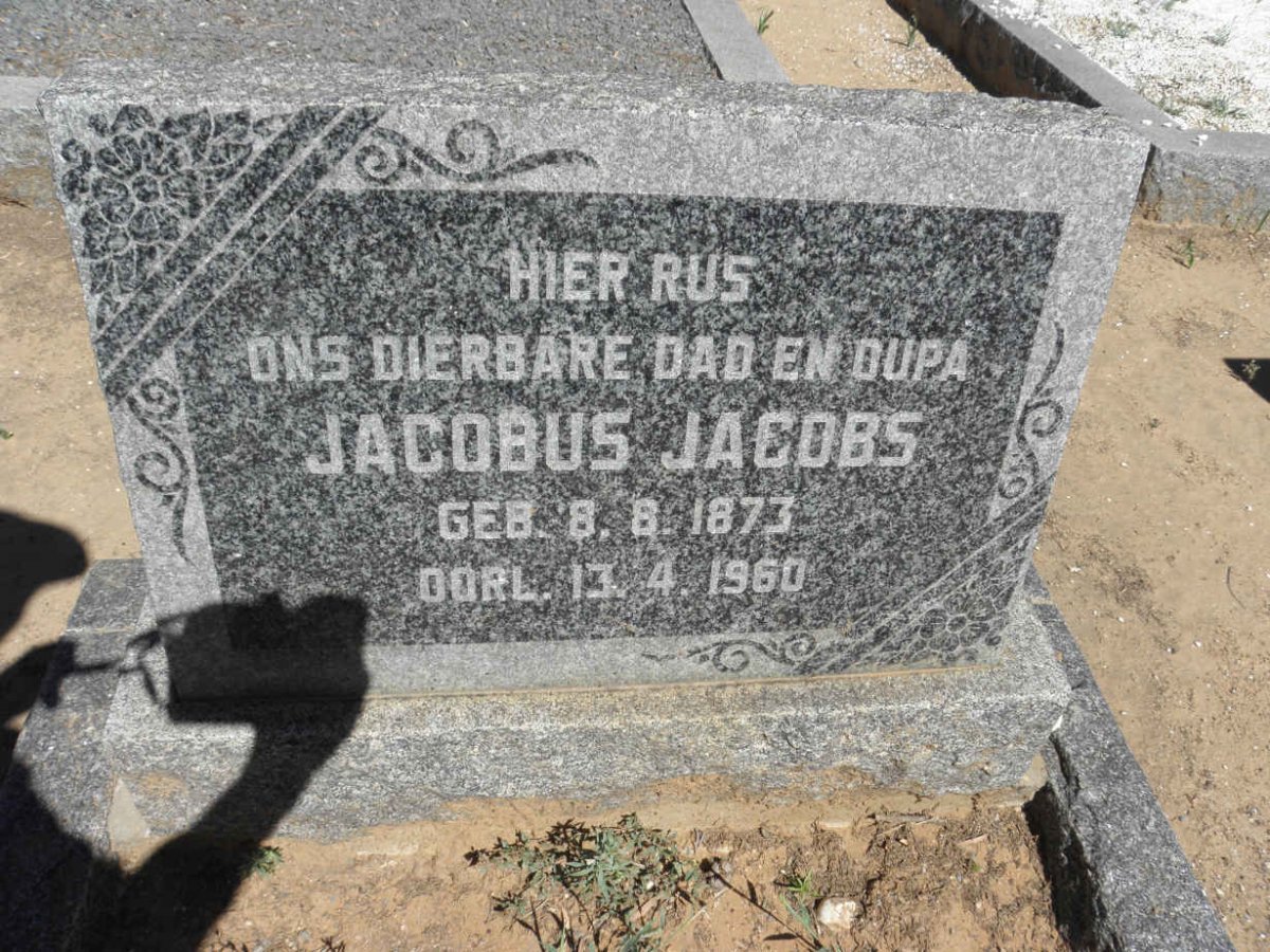 JACOBS Jacobus 1873-1960