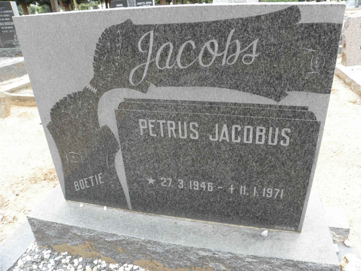 JACOBS Petrus Jacobus 1946-1971