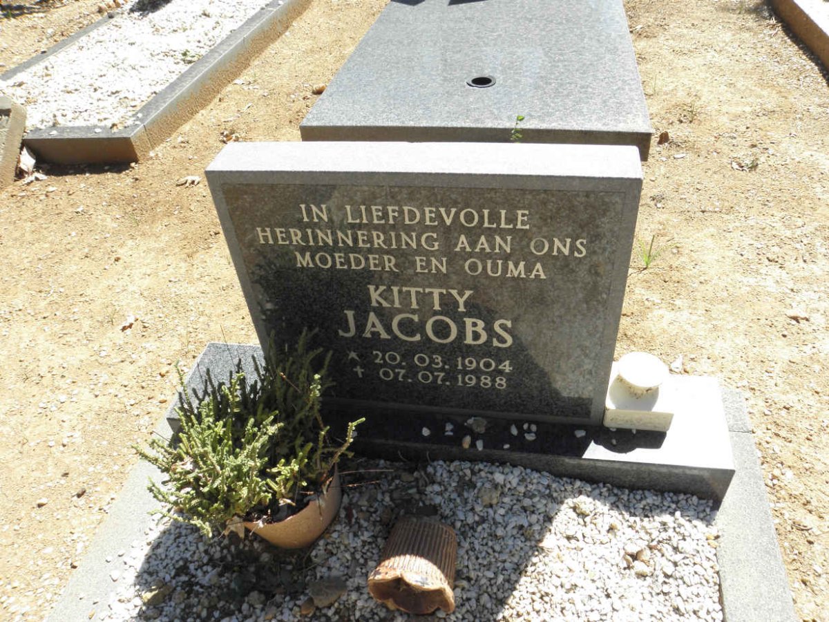 JACOBS Kitty 1904-1988