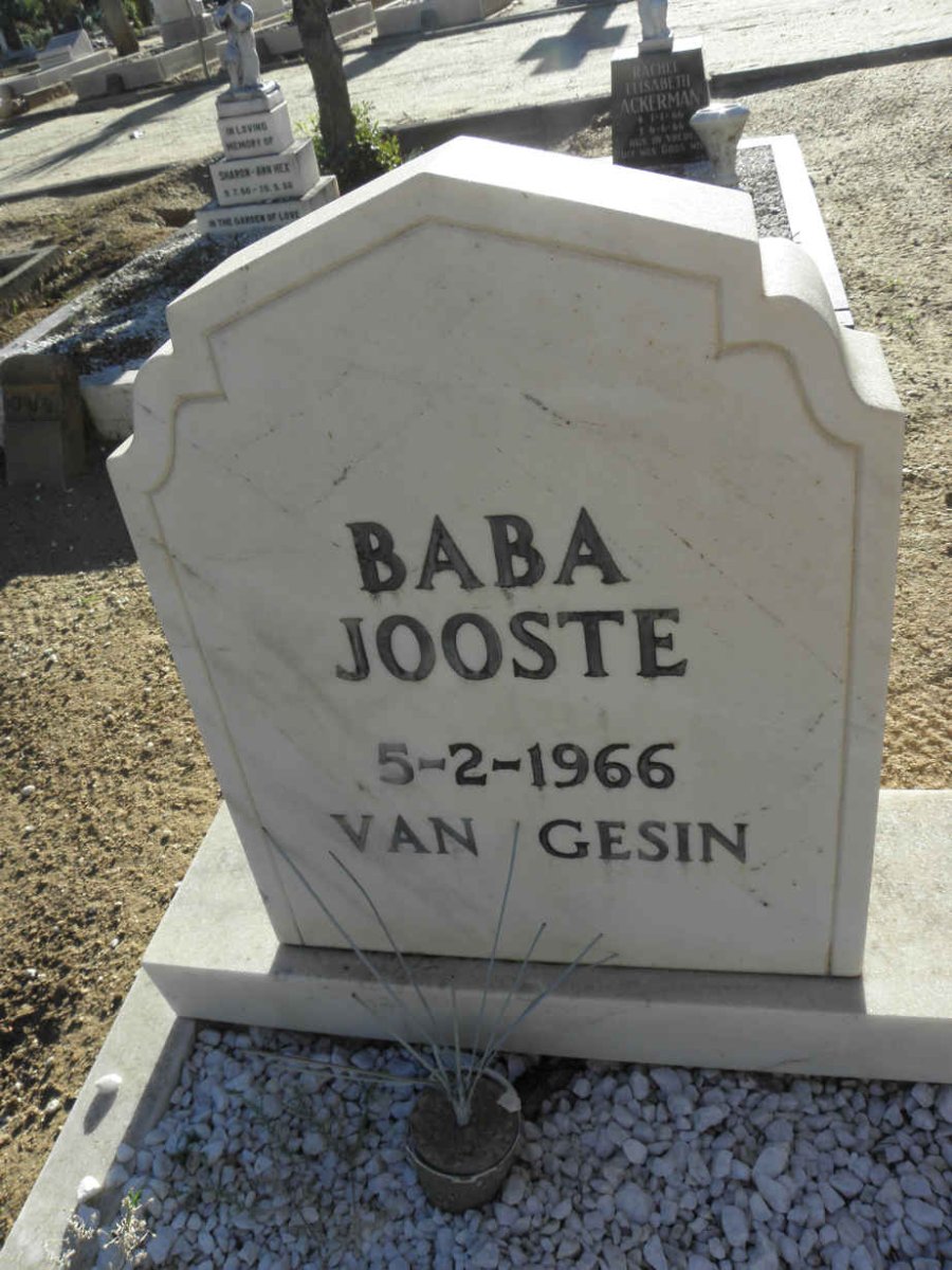 JOOSTE -1966