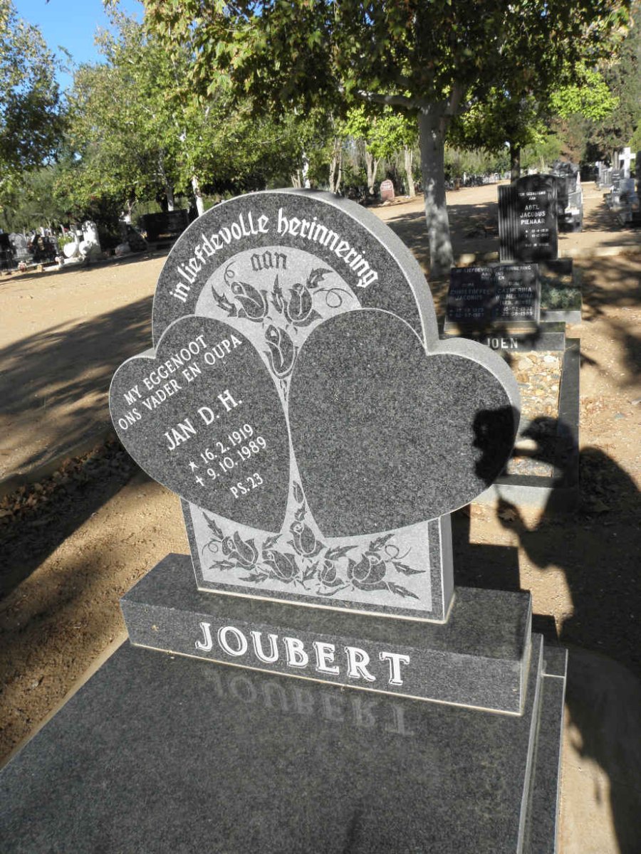 JOUBERT Jan D.H. 1919-1989