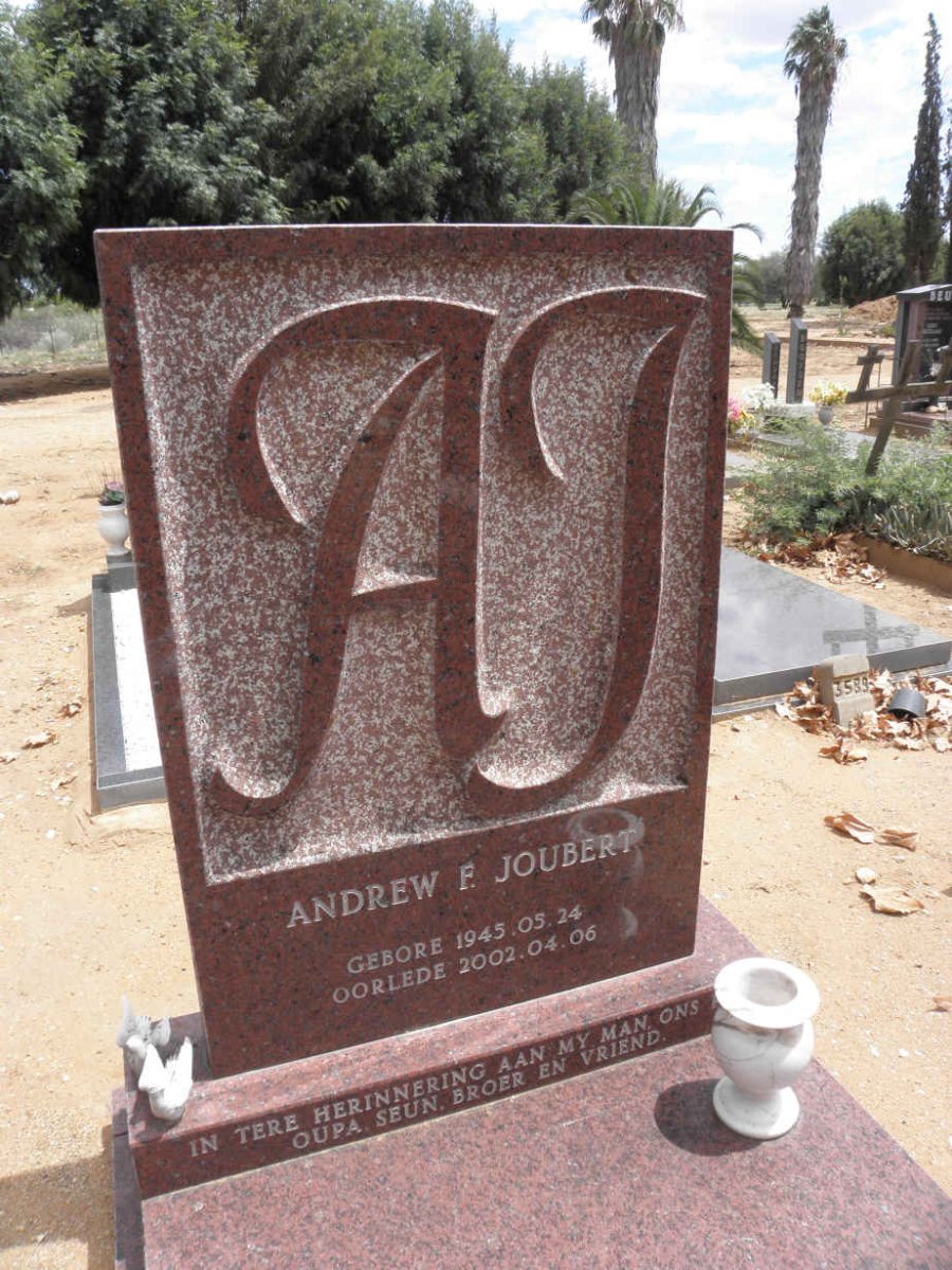 JOUBERT Andrew F. 1945-2002