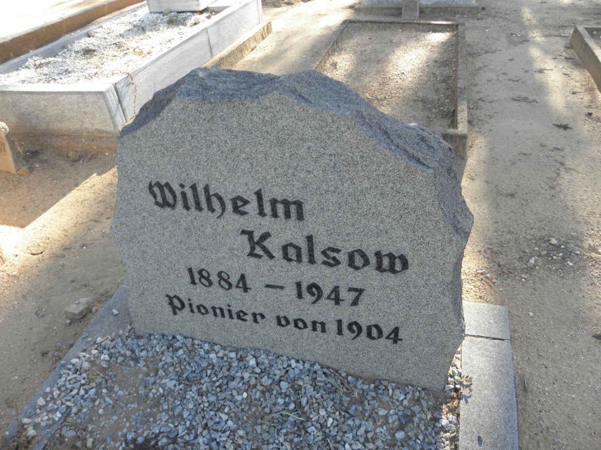 KALSOW Wilhelm 1884-1947