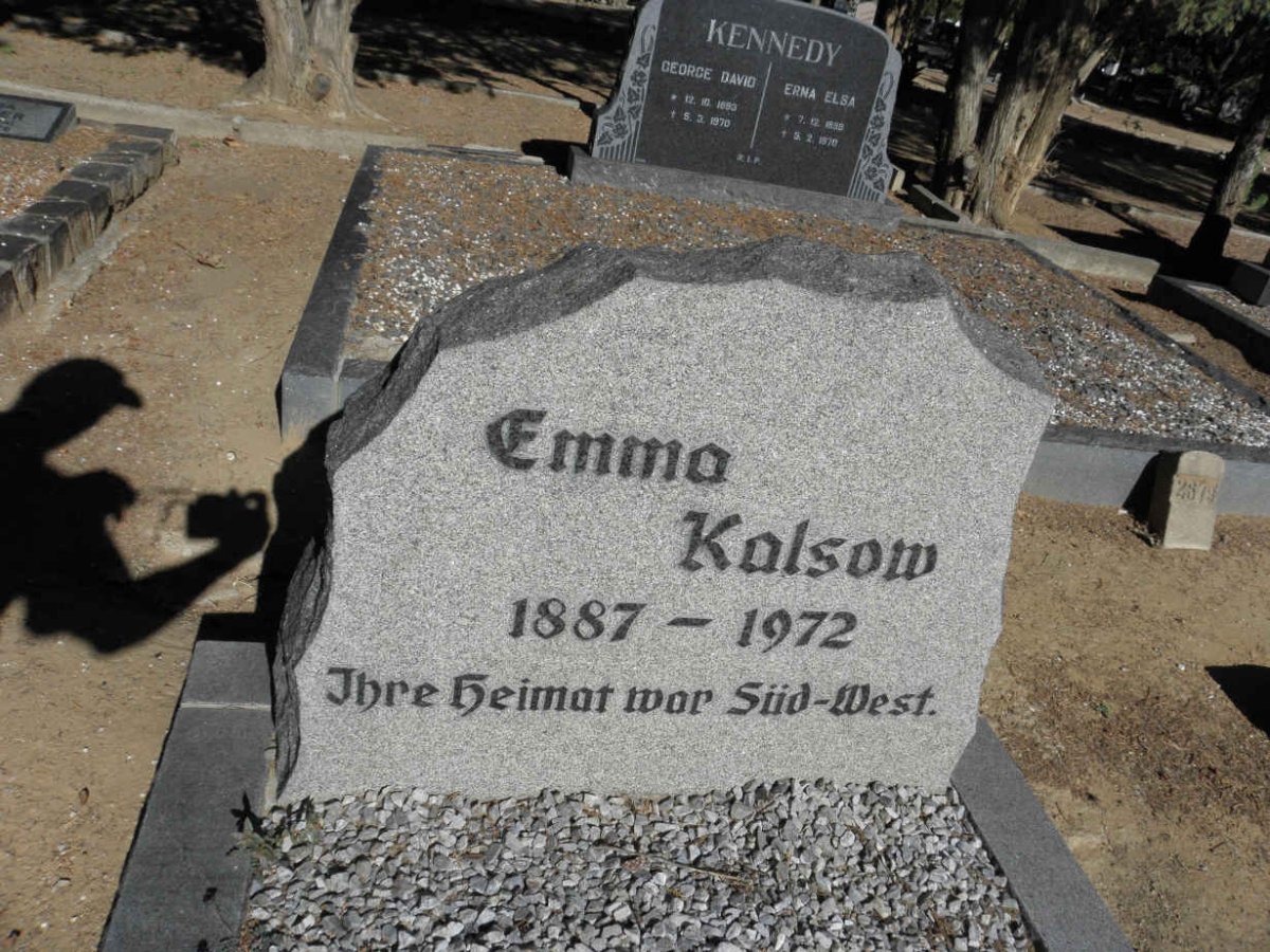 KALSOW Emma 1887-1972