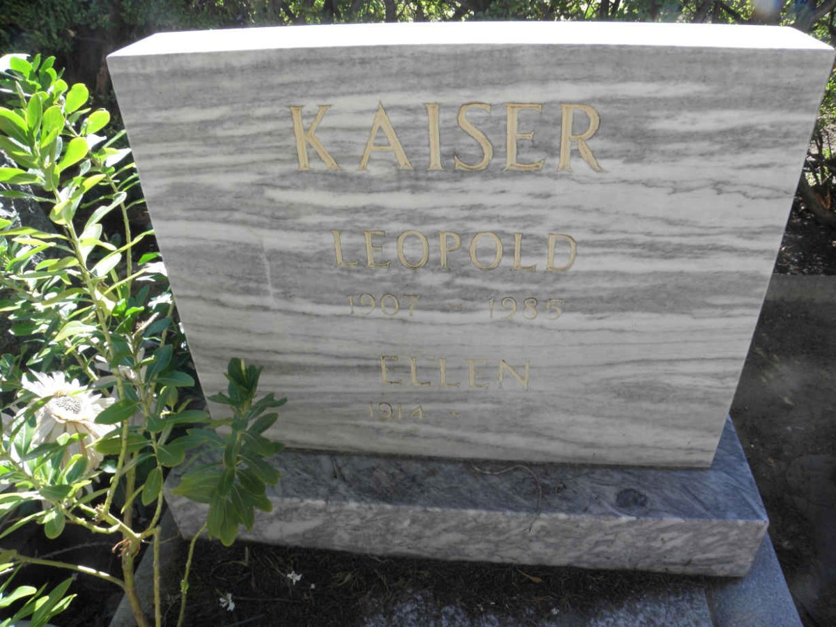 KAISER Leopold 1907-1985 &amp; Ellen 1914-