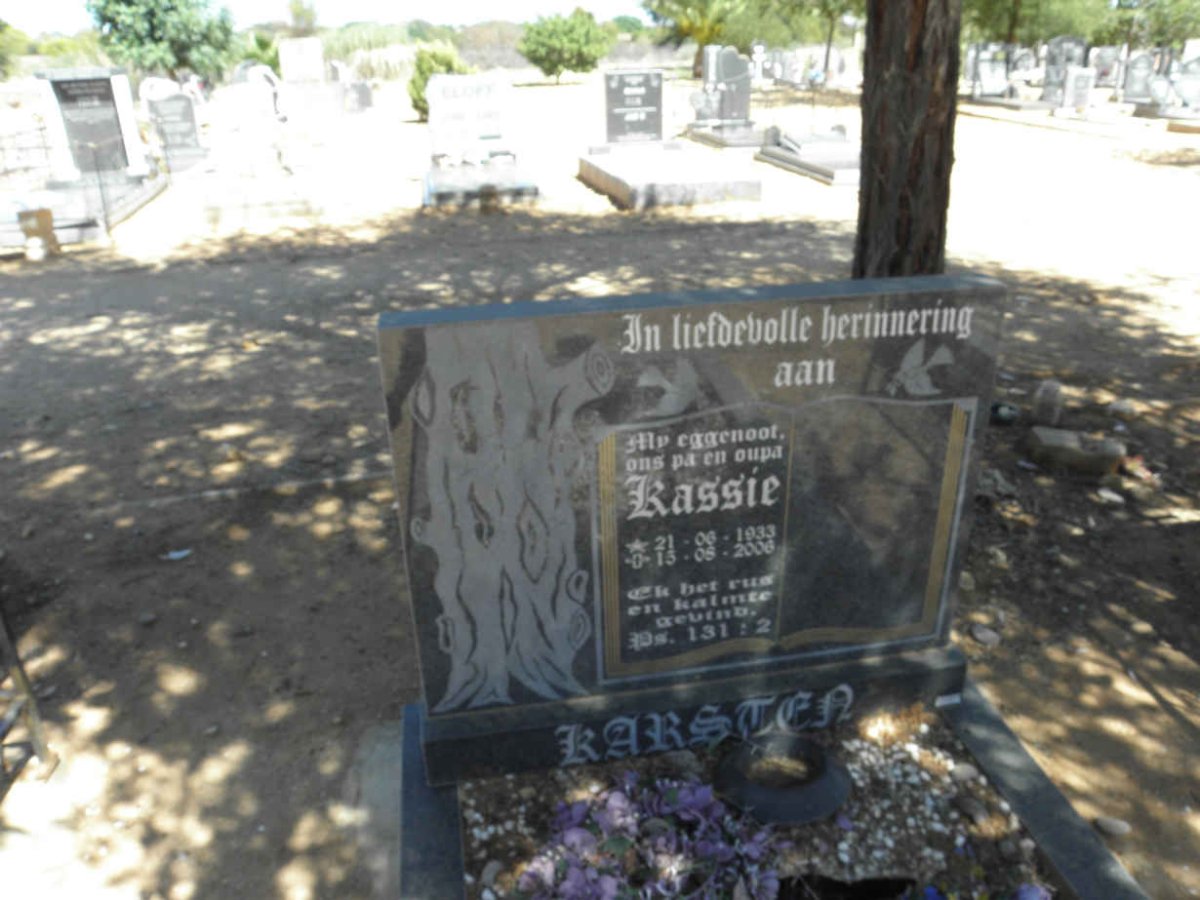 KARSTEN Kassie 1933-2006