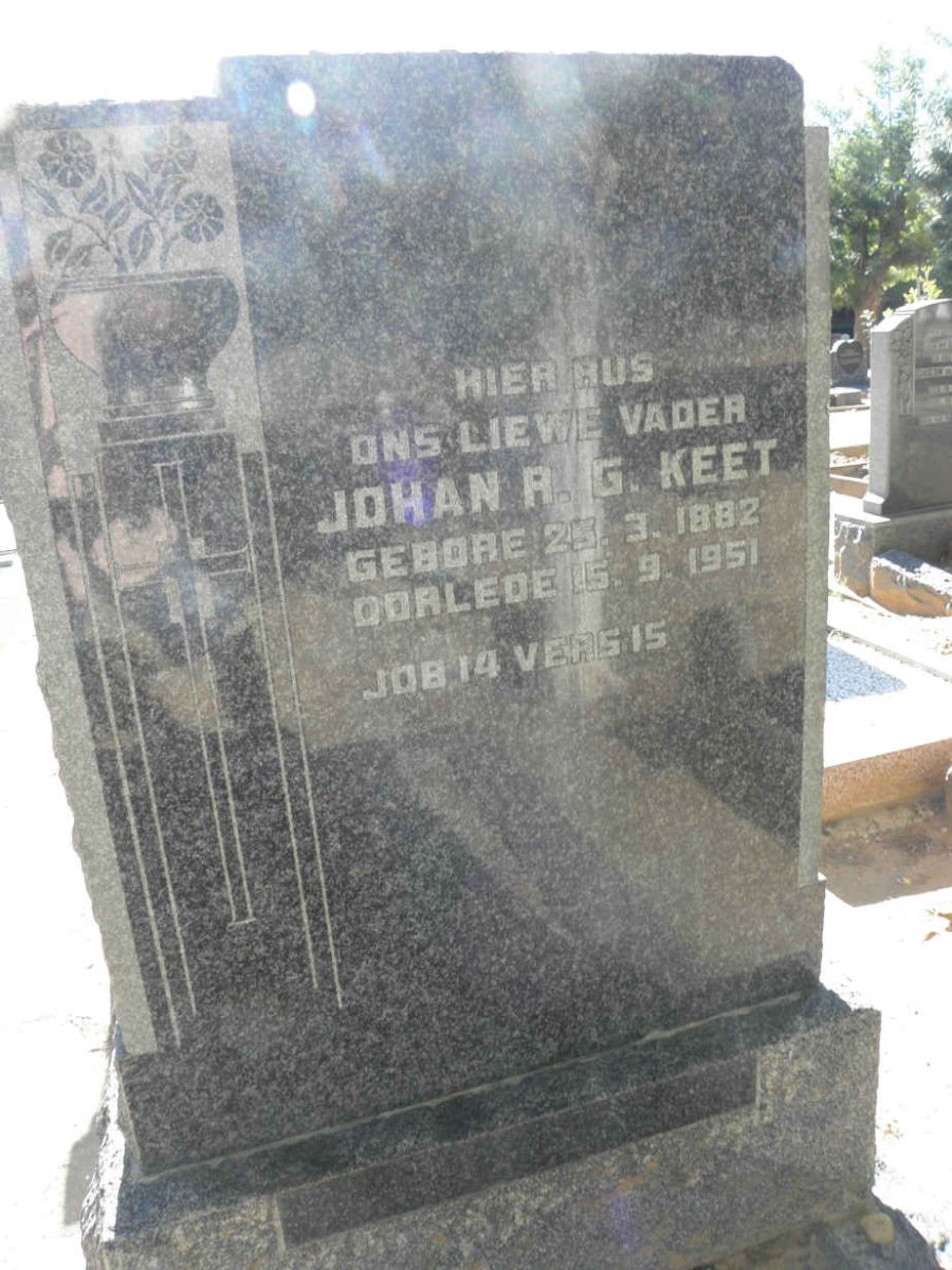 KEET Johan A.G. 1882-1951