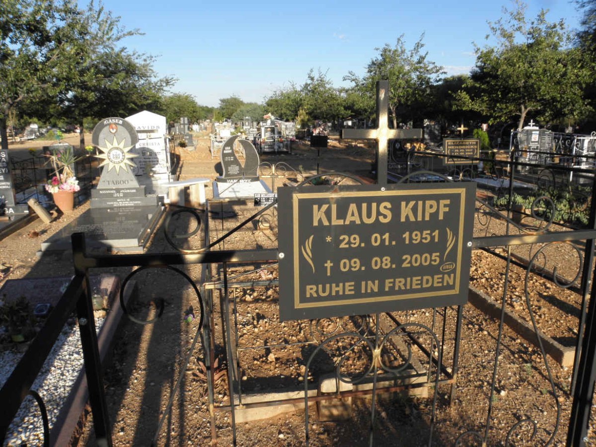 KIPF Klaus 1951-2005