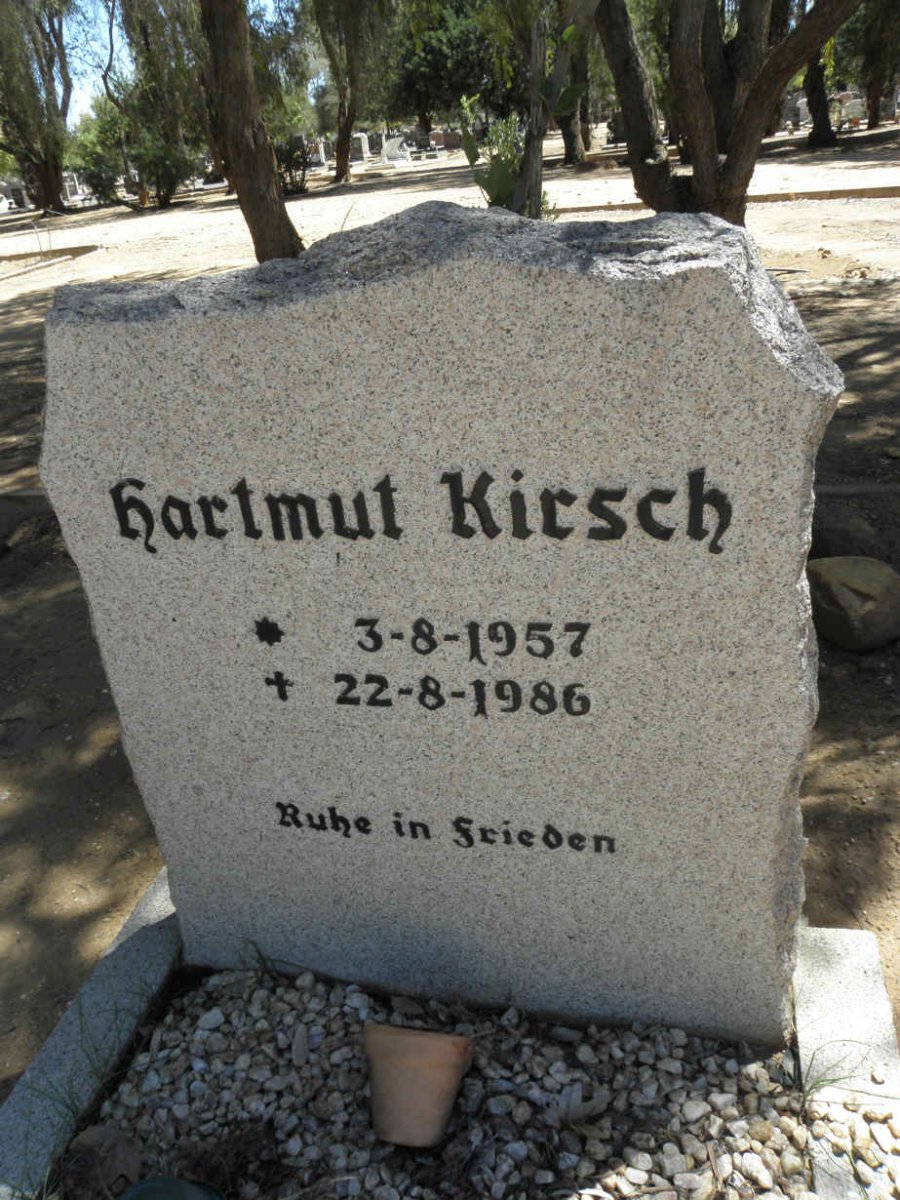 KIRSCH Hartmut 1957-1986
