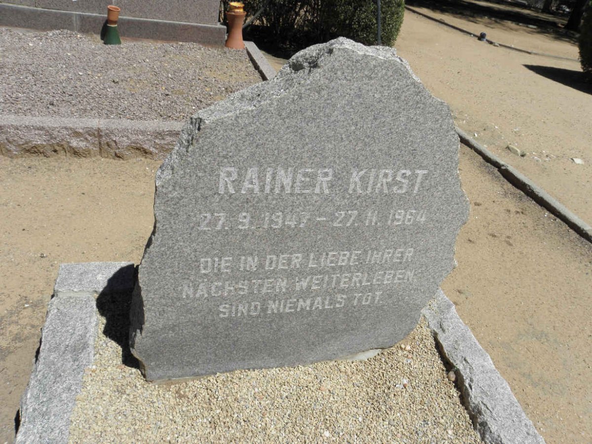 KIRST Rainer 1947-1964