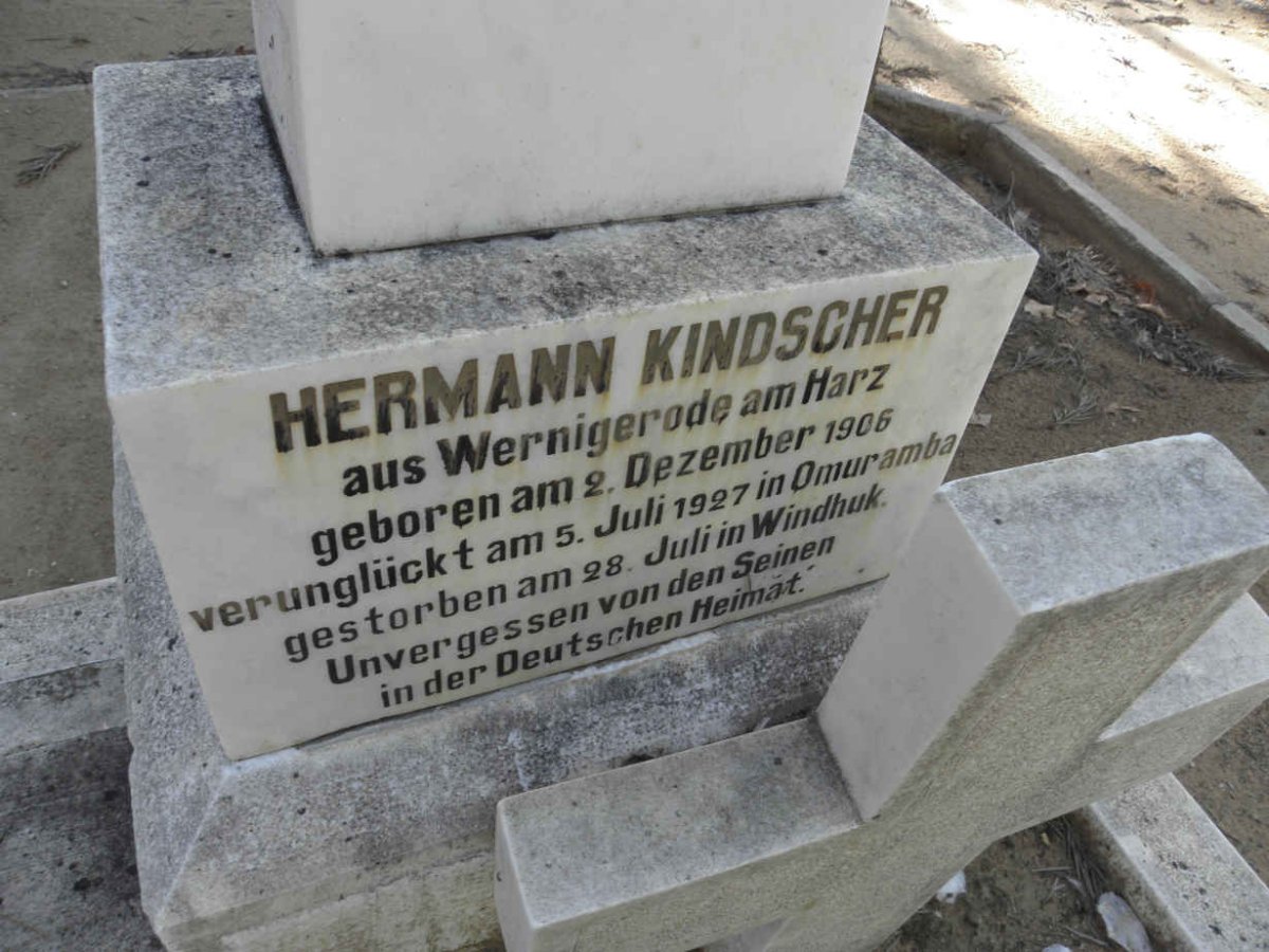 KINDSCHER Hermann 1906-1927