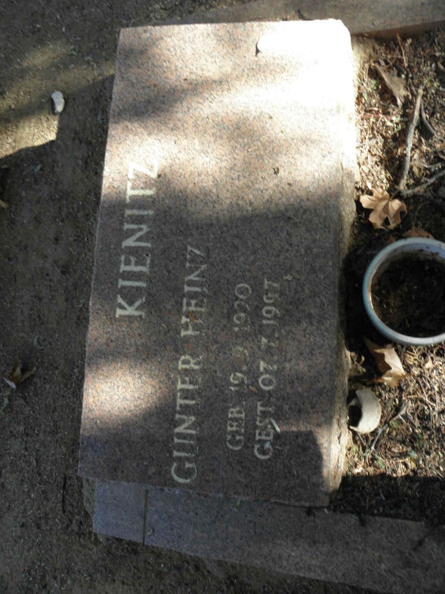 KIENITZ Günter Heinz 1920-1997