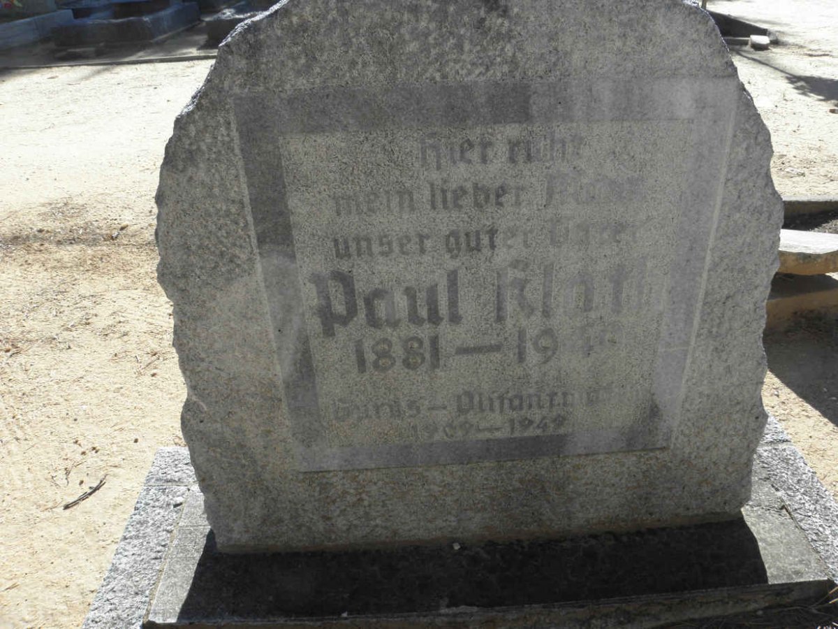 KLOTH Paul 1881-1949 &amp; Gunis OLIFANT? 1909-1949