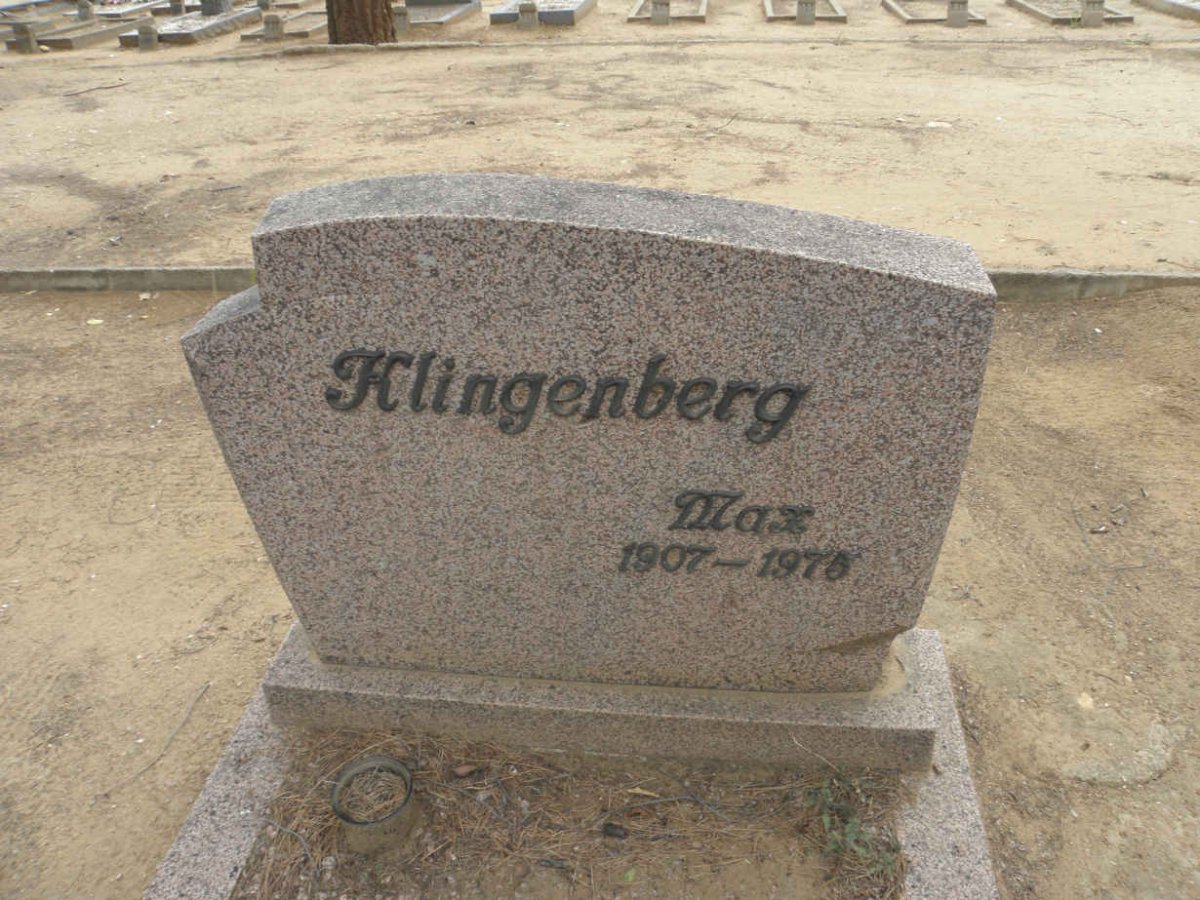 KLINGENBERG Max 1907-1975