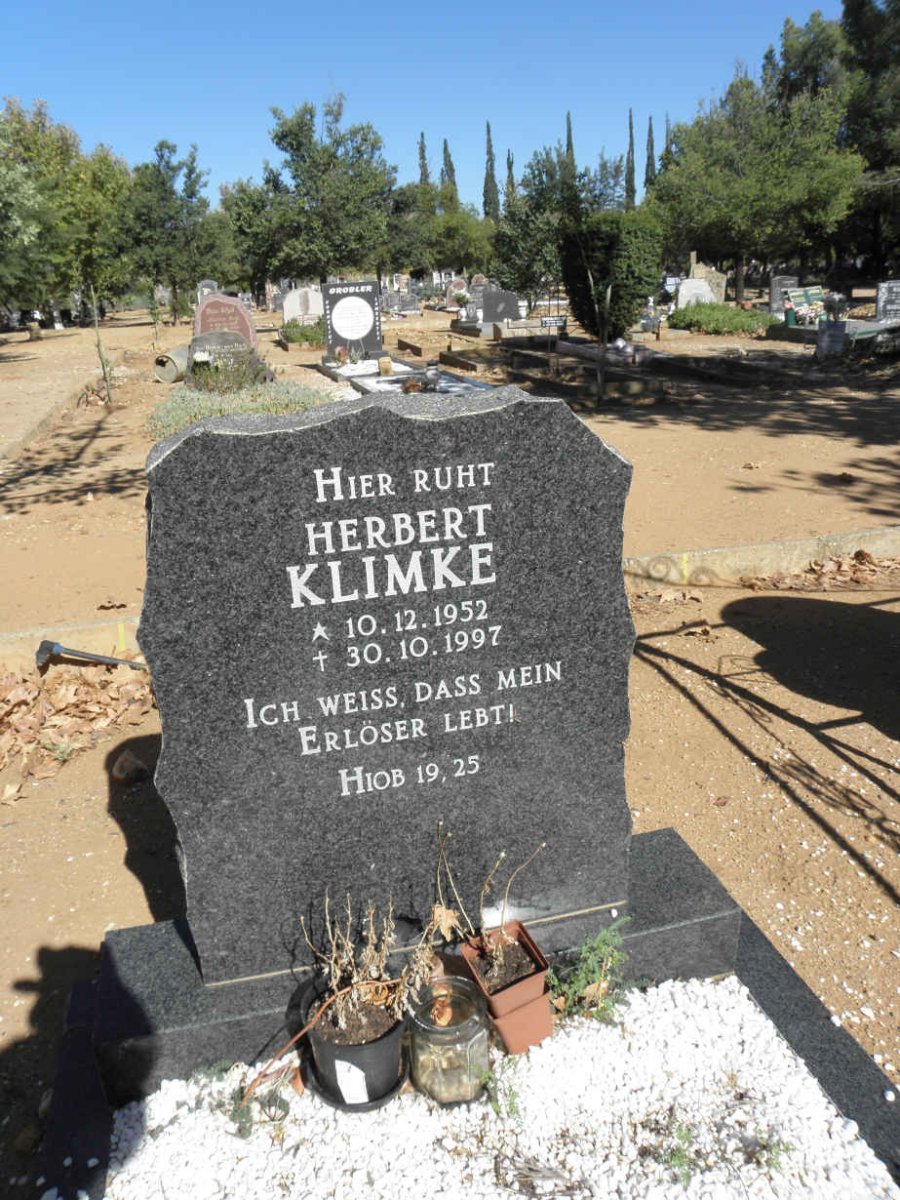 KLIMKE Herbert 1952-1997