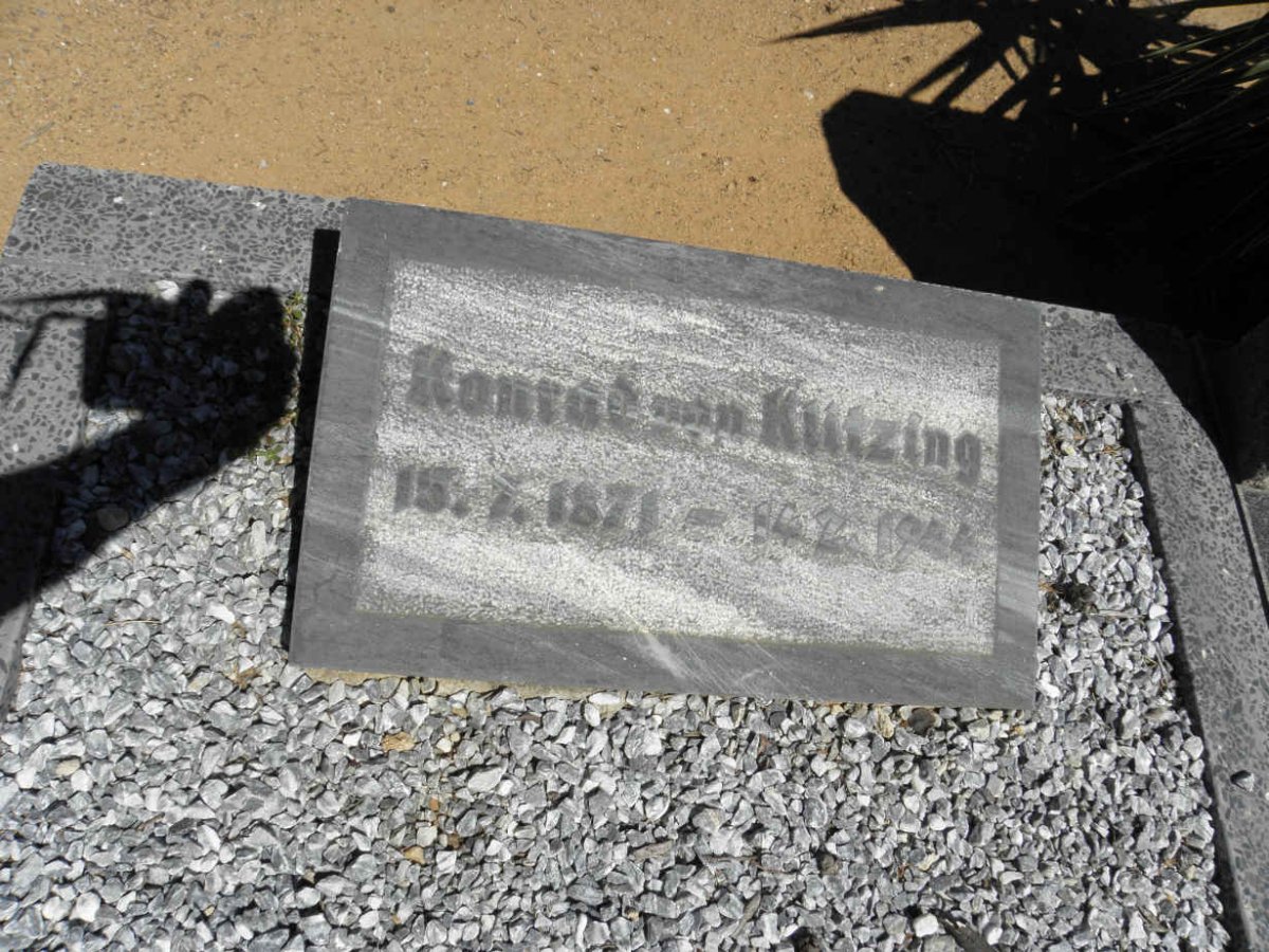 KLITZING Konrad, von 1871-1944