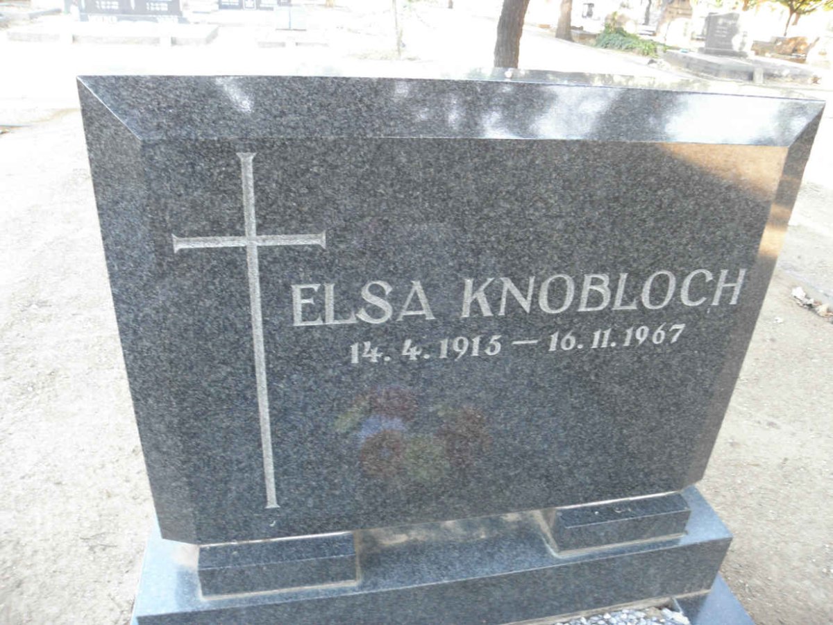 KNOBLOCH Elsa 1915-1967