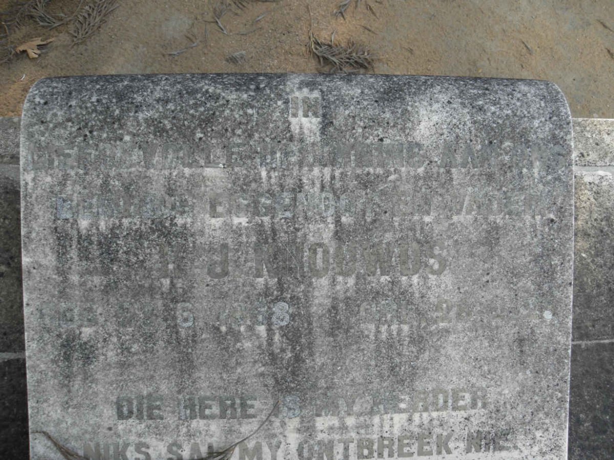 KNOUWDS H.J. 1868-1928