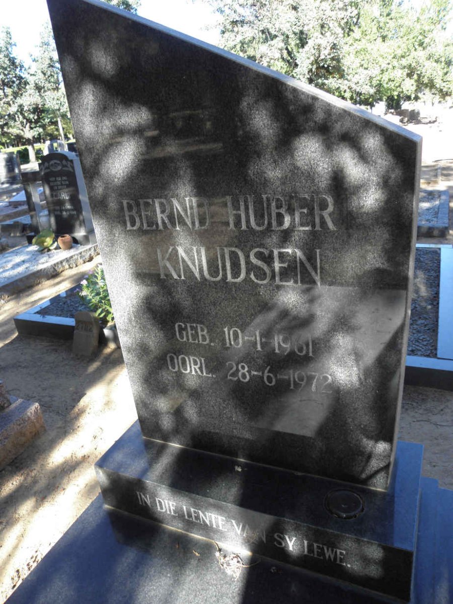 KNUDSEN Bernd Huber 1961-1972