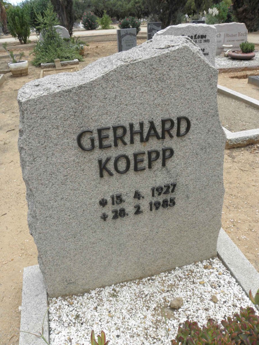 KOEPP Gerhard 1927-1985