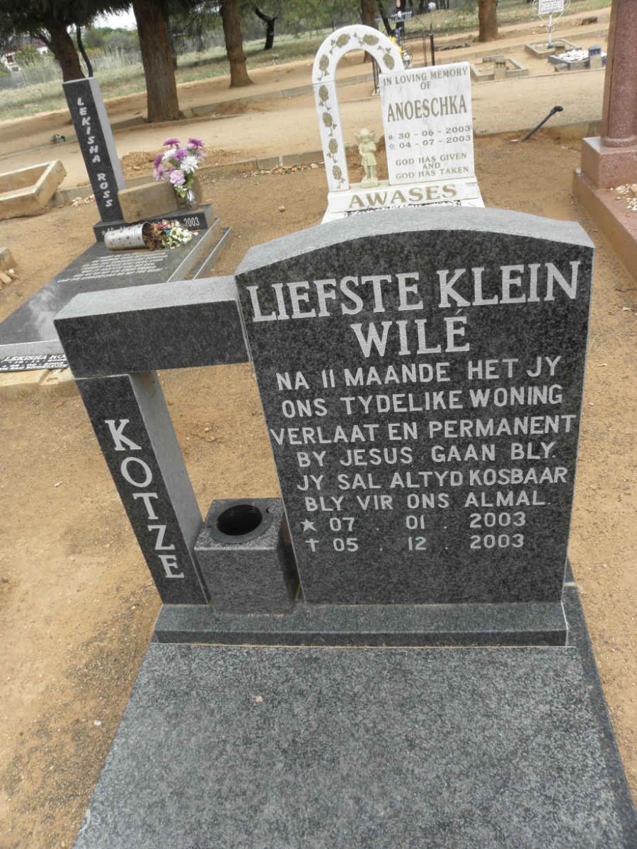 KOTZE Wile 2003-2003