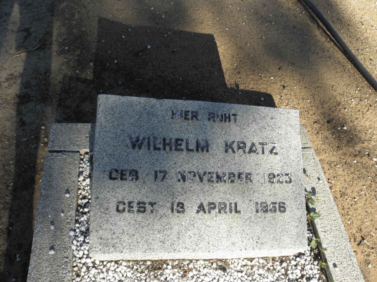 KRATZ Wilhelm 1923-1956