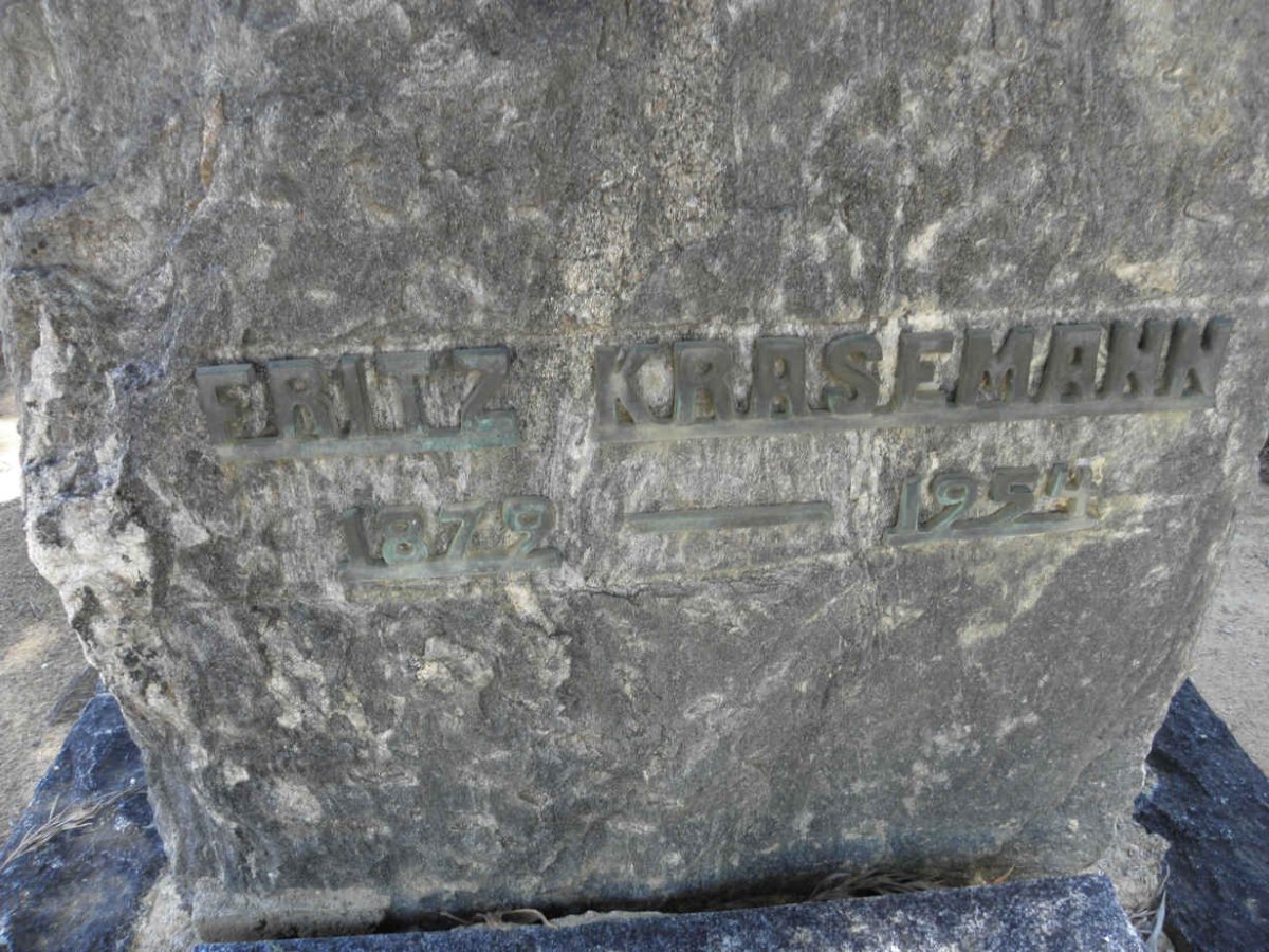 KRASEMANN Fritz 1872-1954 &amp; Margot 1905-1988