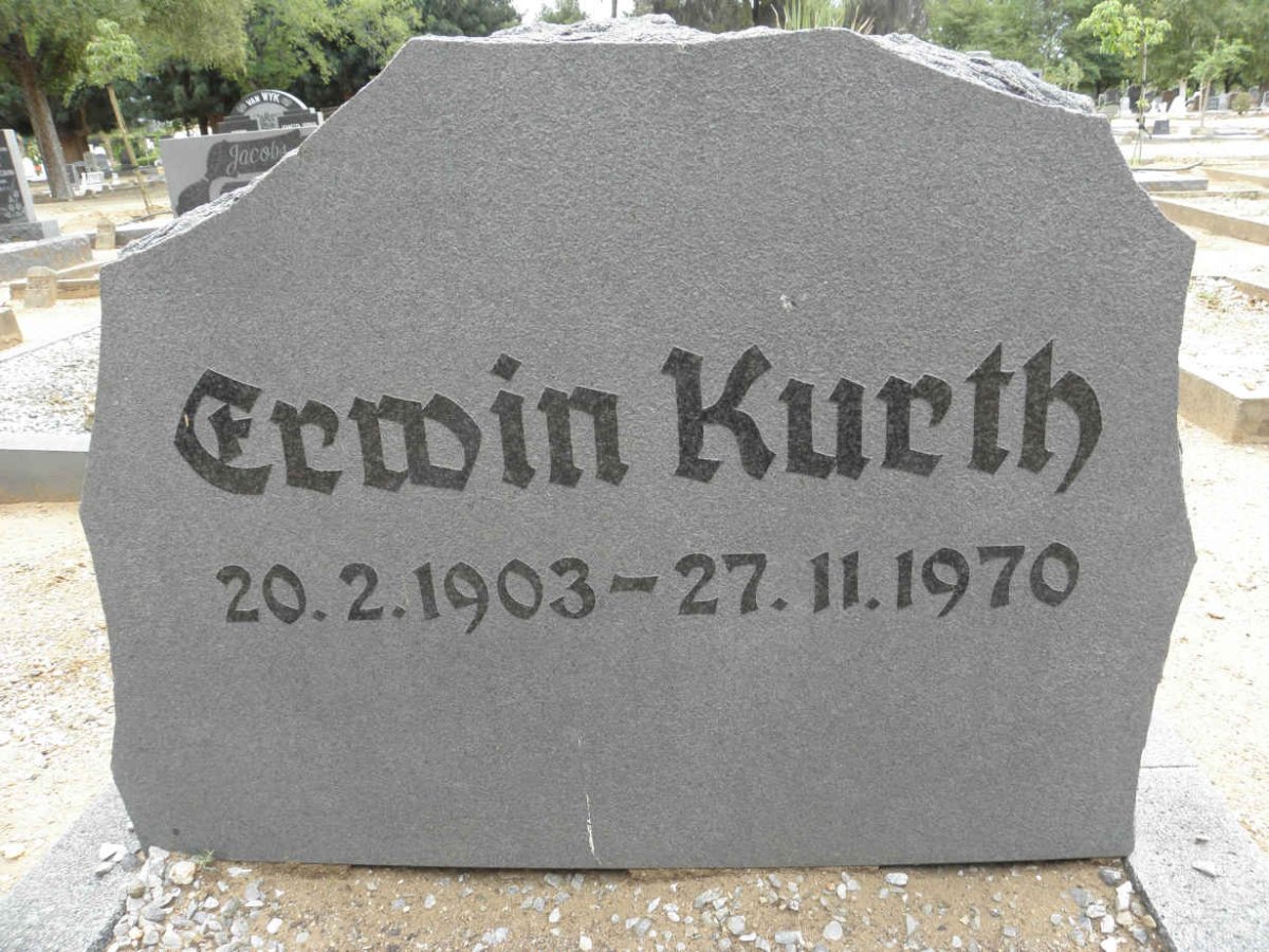 KURTH Erwin 1903-1970