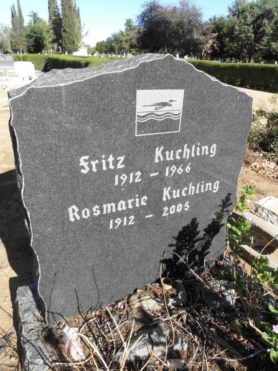 KUCHLING Fritz 1912-1966 &amp; Rosemarie 1912-2005