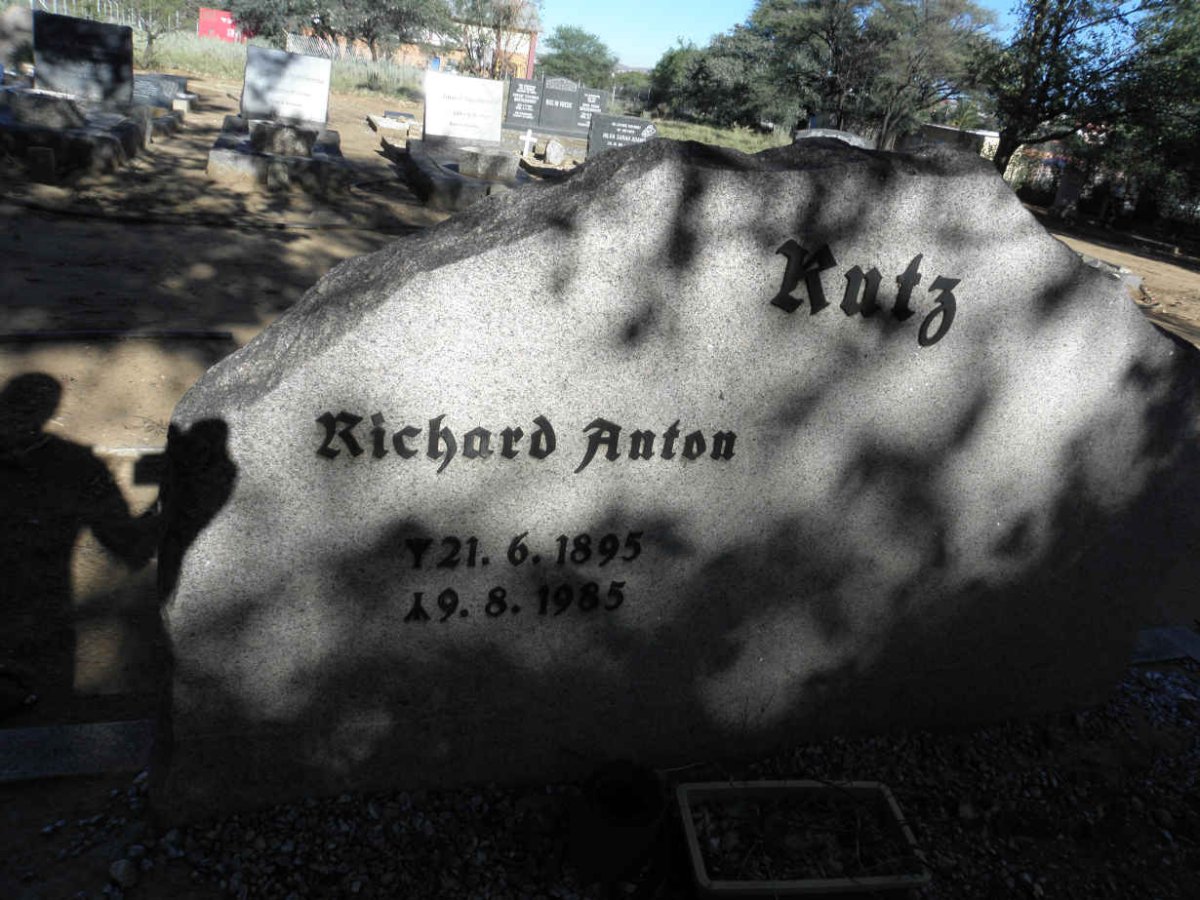 KUTZ Richard Anton 1895-1985