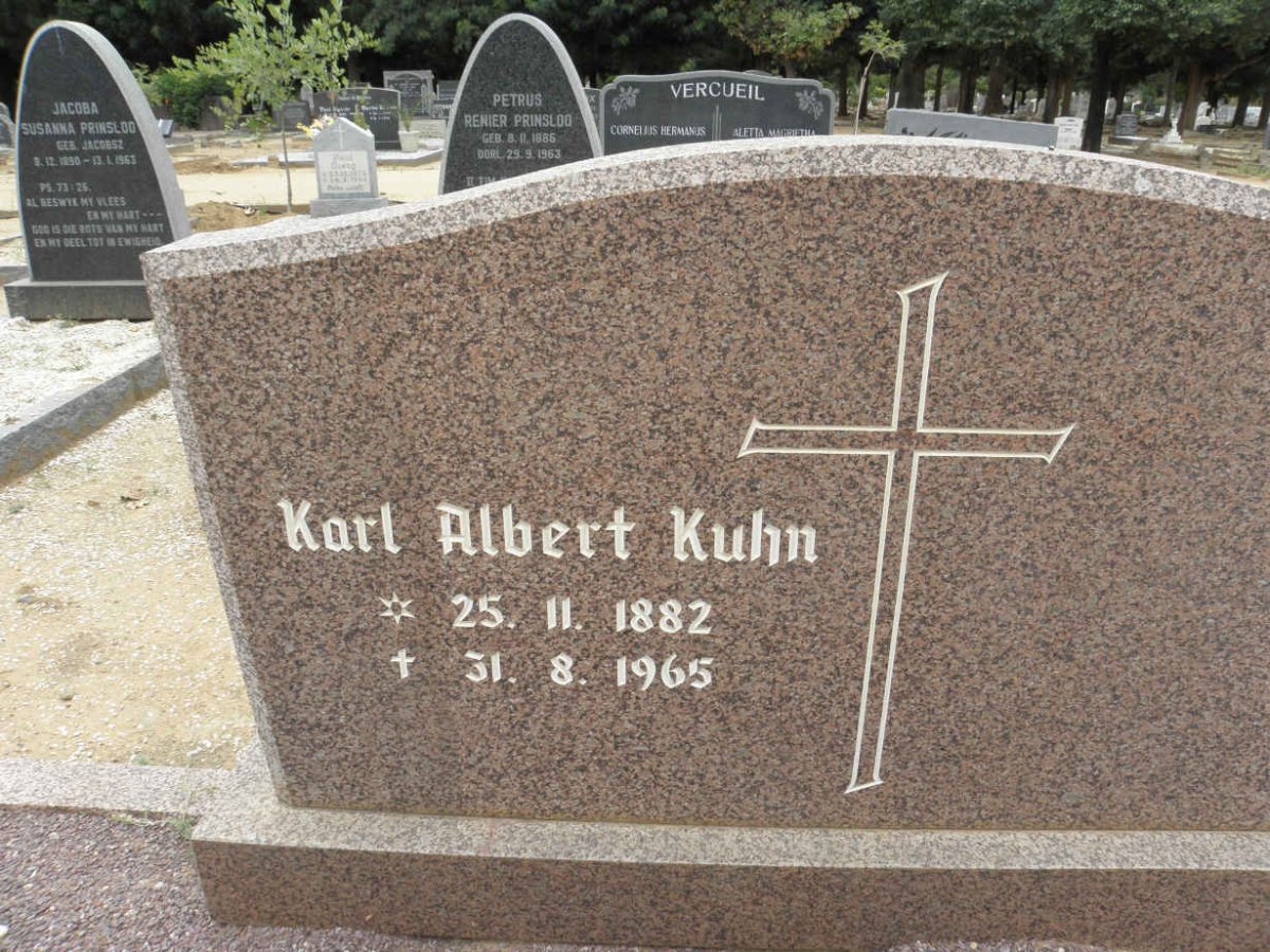 KUHN Karl Albert 1882-1965