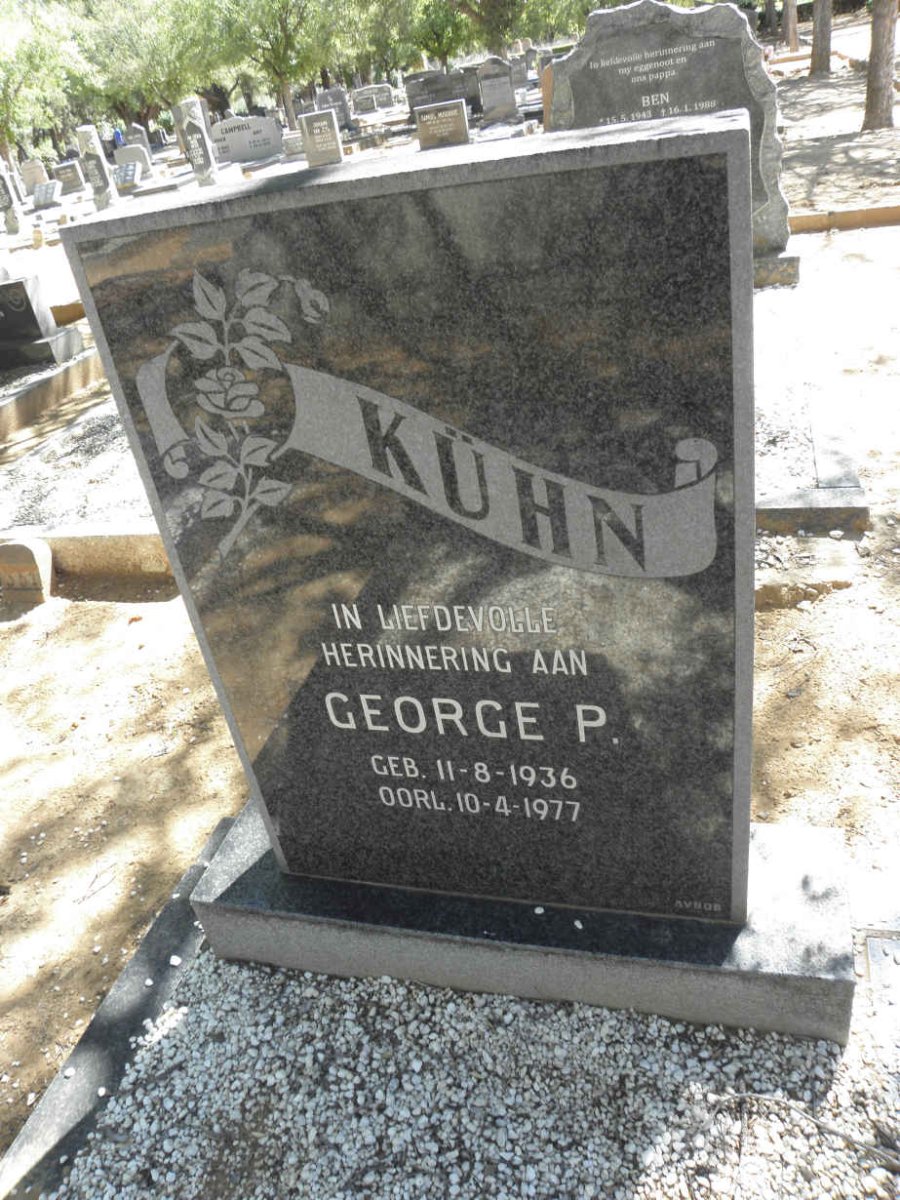 KÜHN George P. 1936-1977