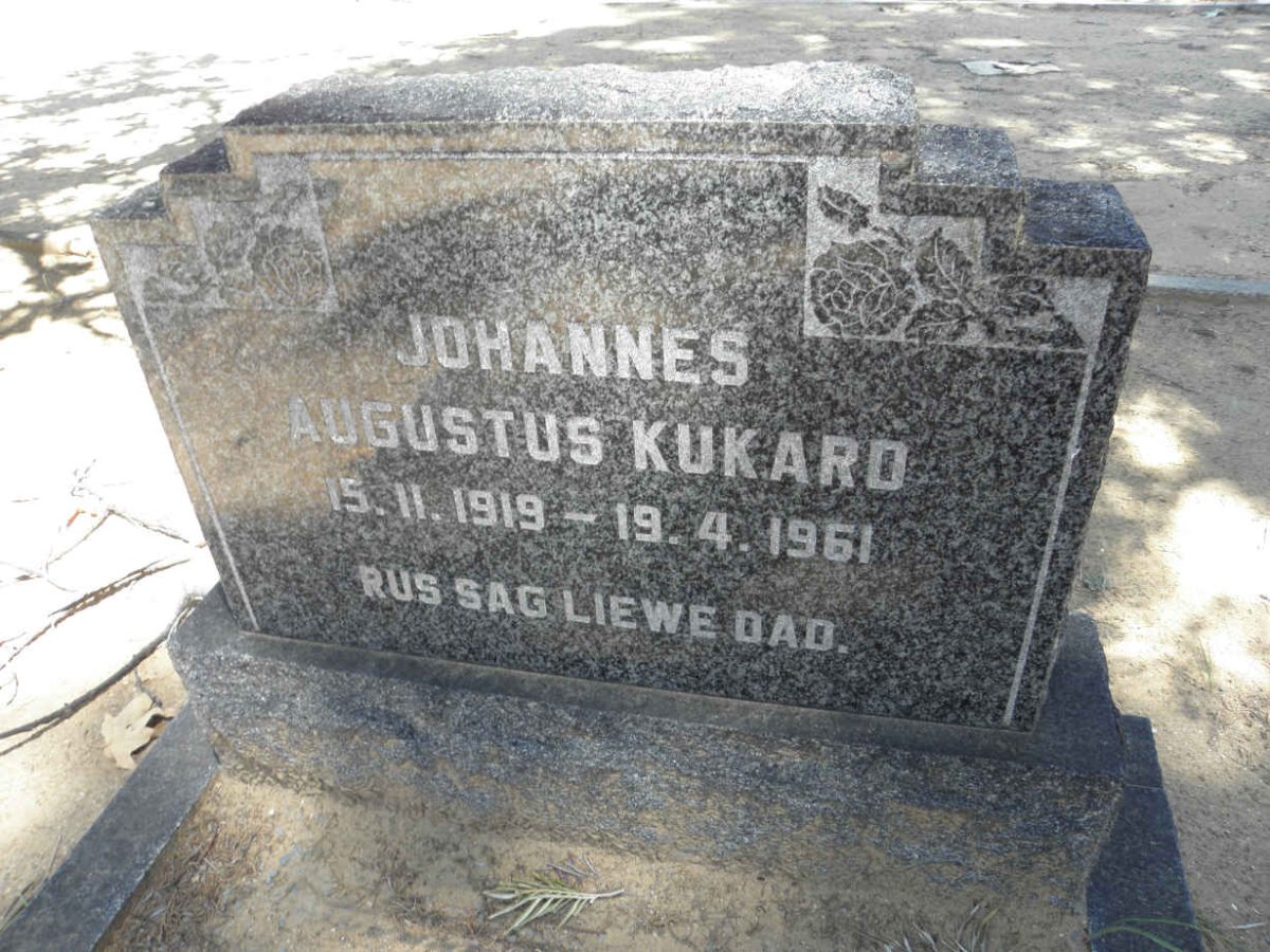 KUKARD Johannes Augustus 1919-1961