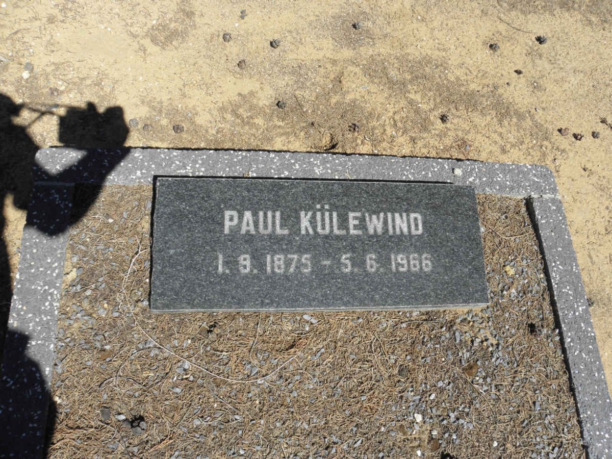 KÜLEWIND Paul 1875-1966