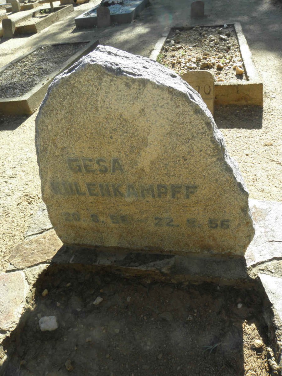 KULENKAMPFF Gesa 1956-1956