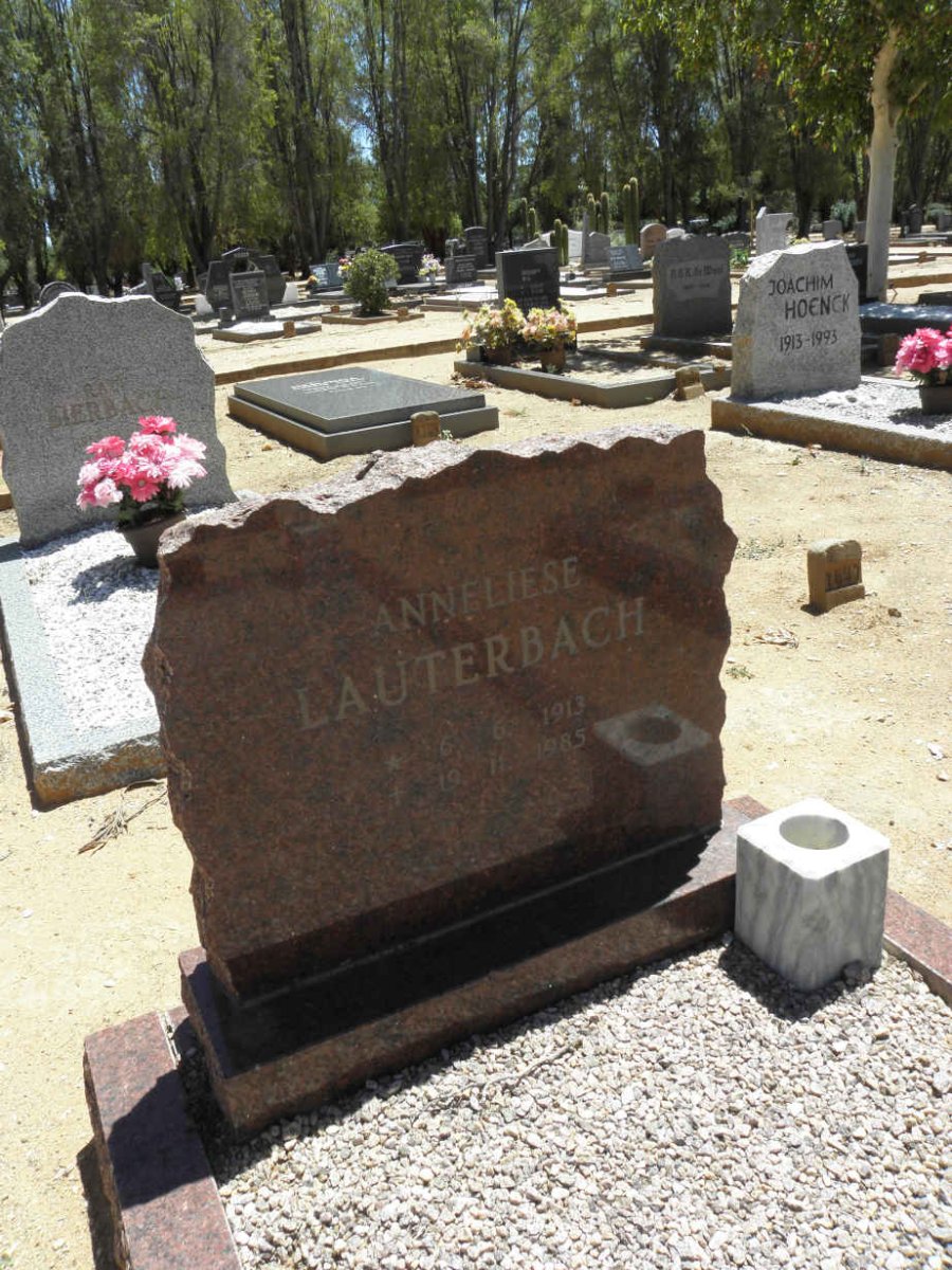 LAUTERBACH Anneliese 1913-1985
