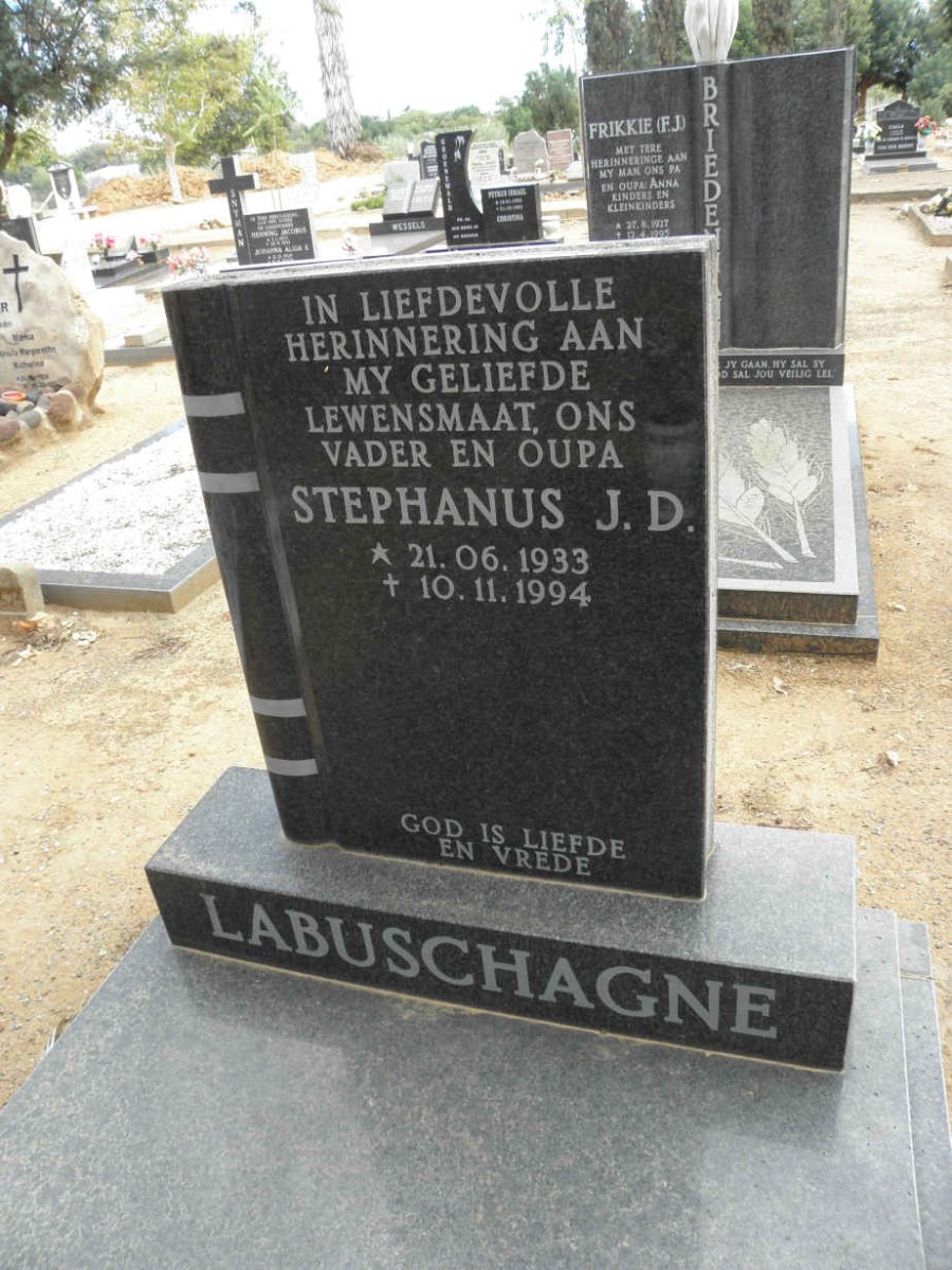 LABUSCHAGNE Stephanus J.D. 1933-1994